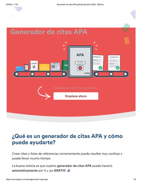 generador formato apa 7|Generador de citas APA gratuito [Versión 2024]